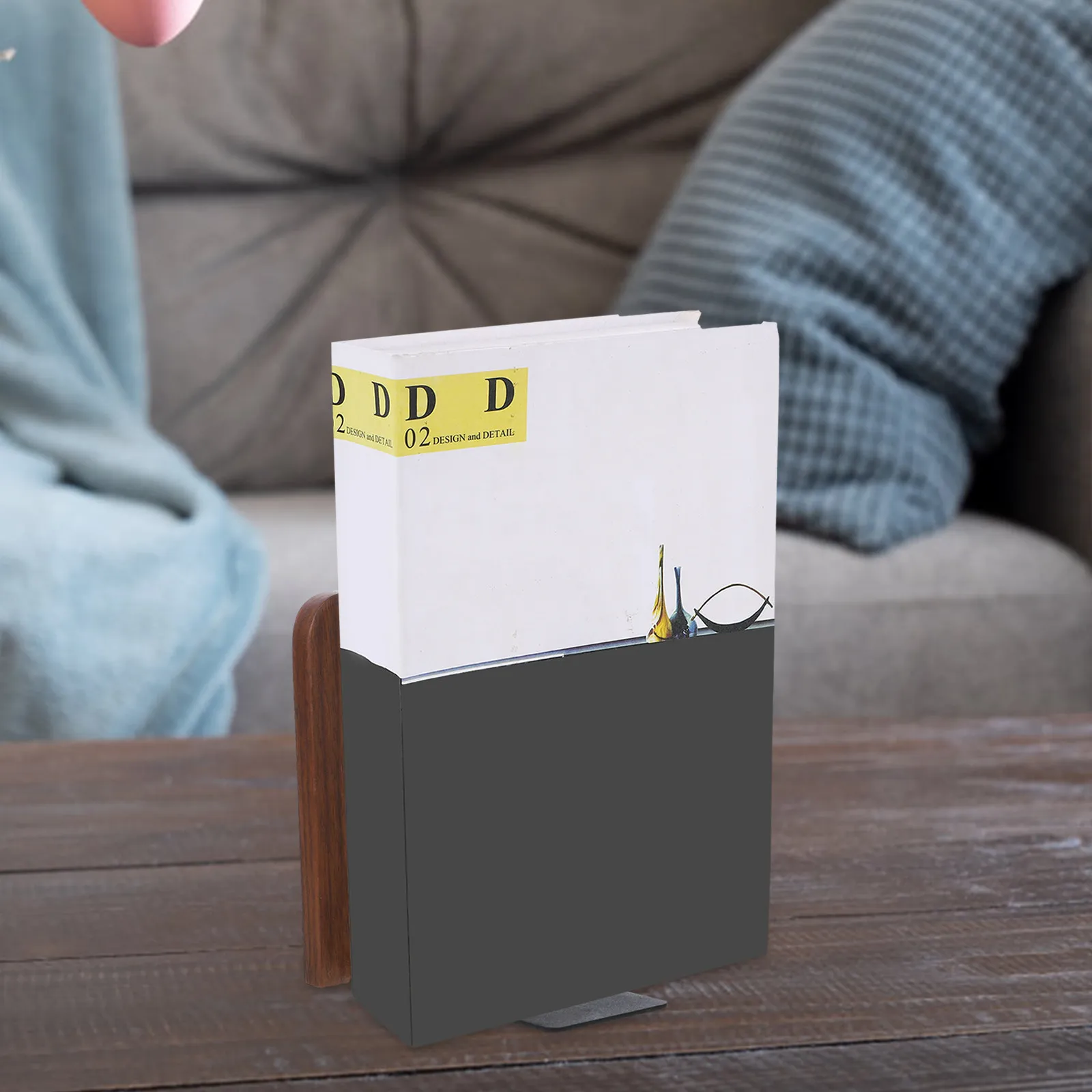 

Деревянные железные подставки для книг, многофункциональная подставка для книг, настольный органайзер для чтения и хранения файлов, декоративные офисные аксессуары