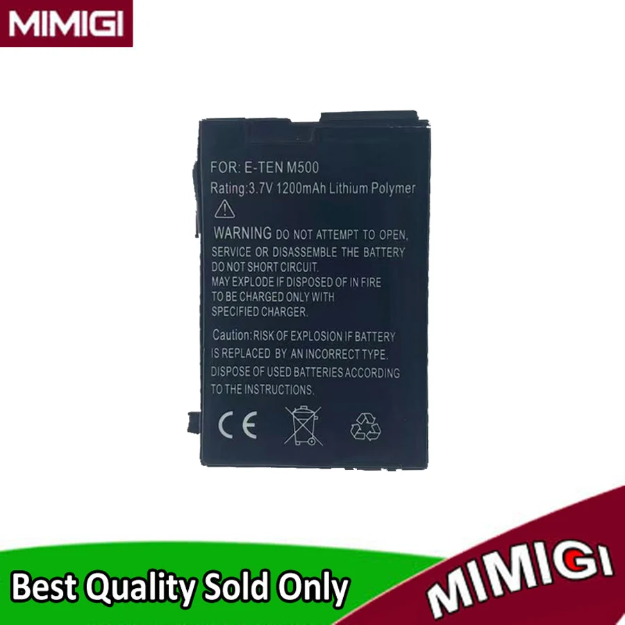 Original Replaces 1200mAh Li-polymer Battery For Eten E-ten M500 Mobile Phone Cellphone