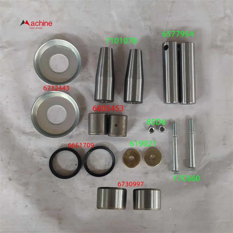 Pin Bushing Kit 7101078 6732443 6577954 6730997 6805453 For Bobcat Skid Steer Loader S150 S160 S175 S185 T180 T190 Lower Upper