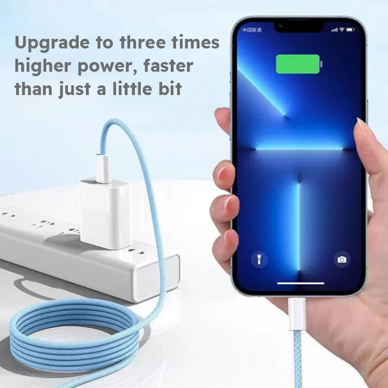 60W USB C to USB C Charging Cable for Apple iPhone 15 Charger Fast 6ft Long Power Cablefor iPhone 15 Pro Max/MacBook Air