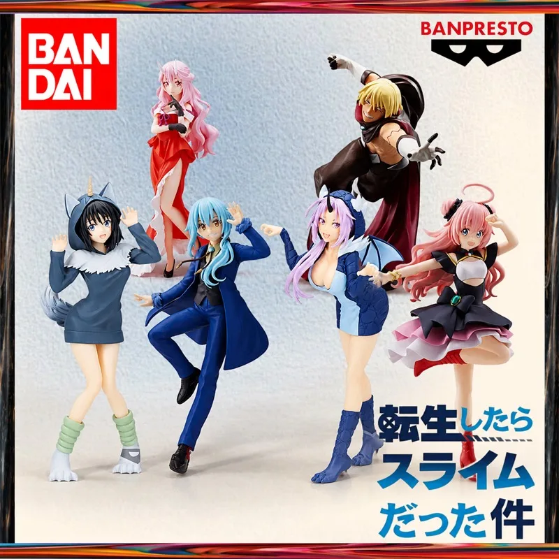 En Stock, Figura de Acción Original de Bandai Banpresto, That Time I Got Reincarnated As A Slime, Rimuru Tempest, Modelo de Muñeco, Nuevo