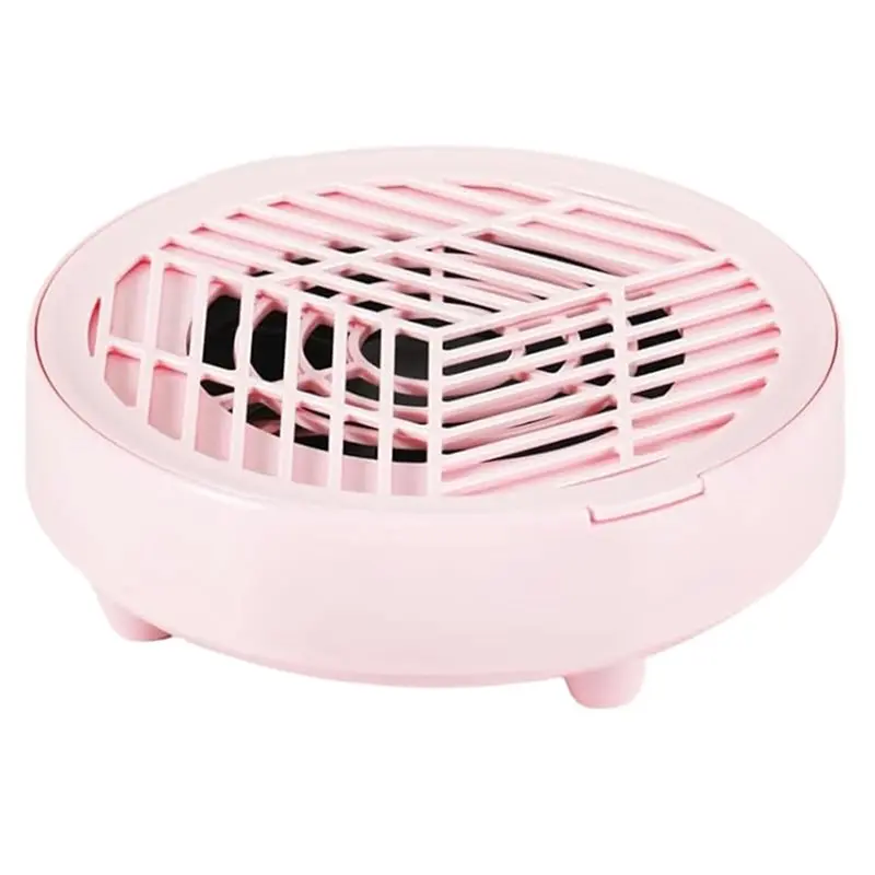 AB11-Nail Dust Collector, Portable Nail Vacuum Fan Dust Collector With 10 Pcs Filter, Electric Dust Extractor Nails