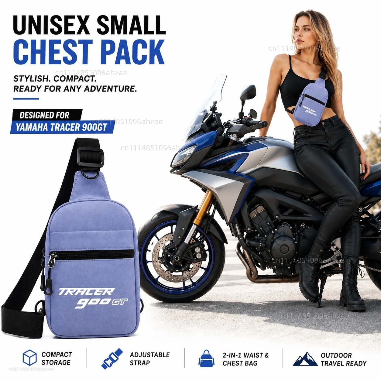 Motorcycle 2In1 Multi-functional Waist Bag Chest Bag Outdoor Travel Bag For YAMAHA TRACER 900GT 700GT 700 900 GT MT09 MT07 MT 07