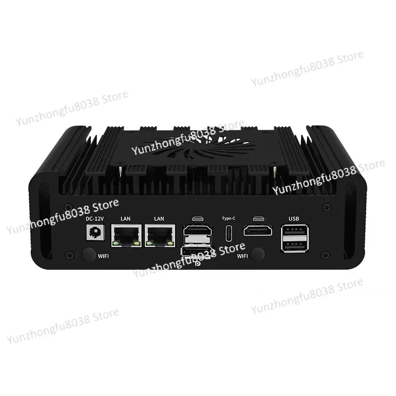 

I7 13620H Mini Soft Router Dual Lan 2*COM Win11 Industrial Fanless Computer Quad Display Mini PC