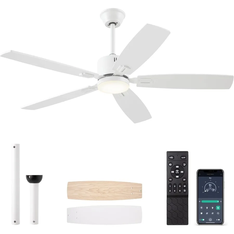 52 Ceiling Fans Wit…