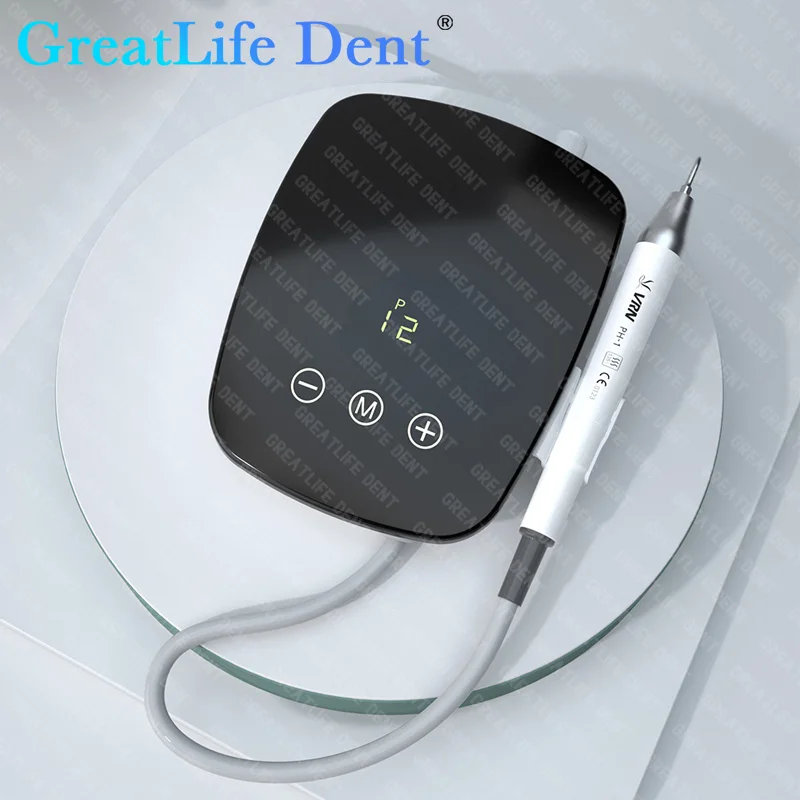 GreatLife Dent VRN-A5 Dental Ultrasonic Scaler Cleansing Machine Removes Tartar with Led Light Teeth Cleaning Dentist Clinic