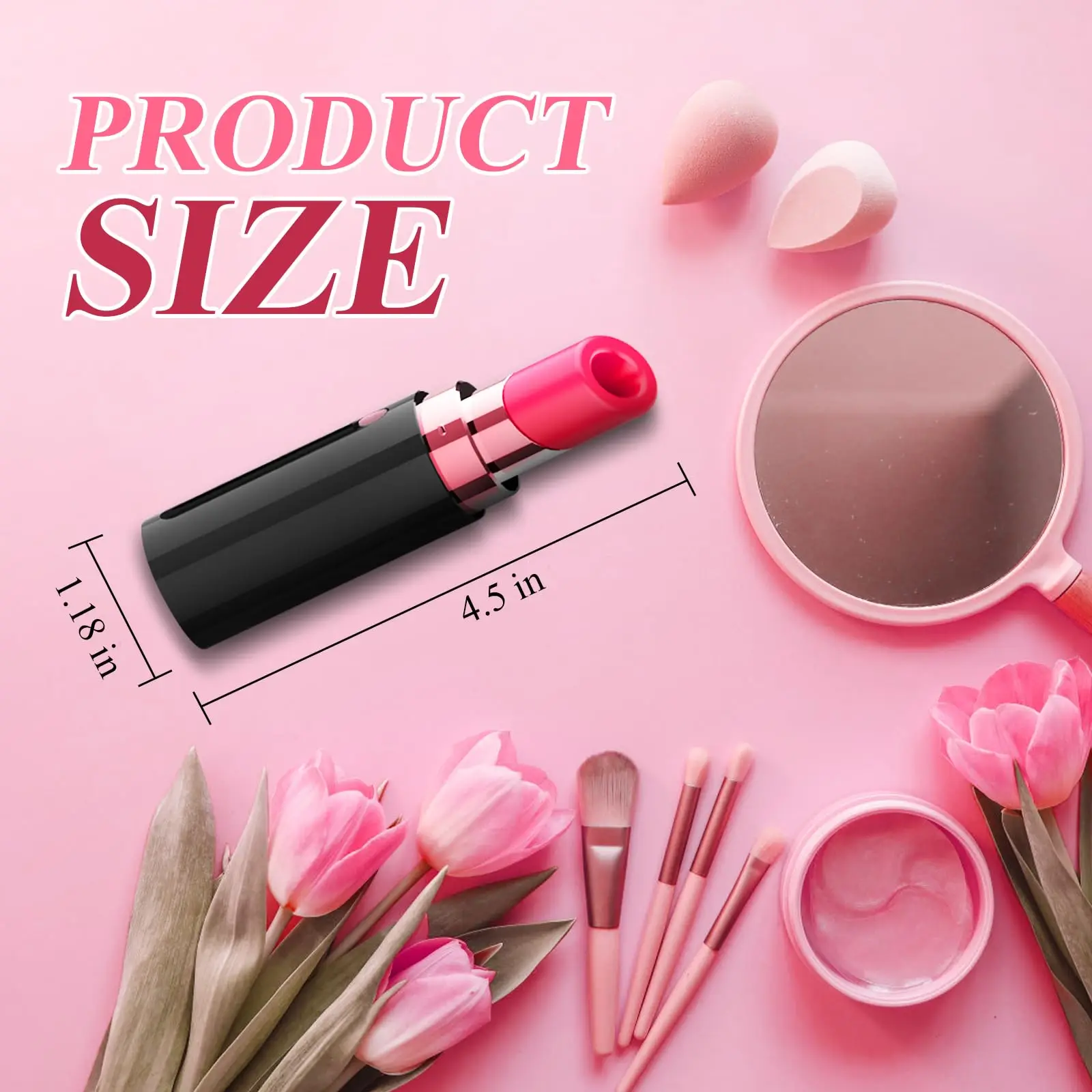 Zuigende Vibrator, Clit Sucker Clitoral Stimulator, Mini Vibrator, Lippenstift Bullet Volwassen Seksspeeltjes Voor Vrouwen, 10 Zuiging-Vibratio