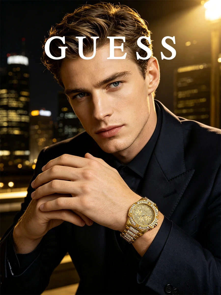 Zegarek męski Guess, złoty, ze – Smartwatch Guess recenzja i cena