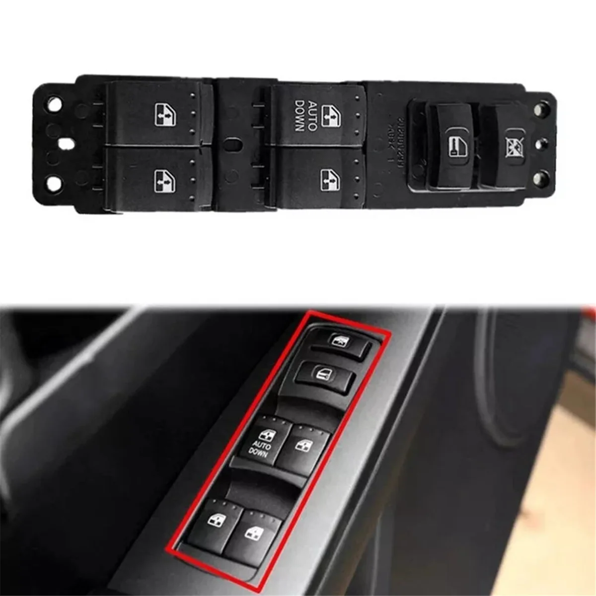 

Car Accessories 85810-09010 Car Power Windows Main Switch for Ssangyong ACTYON K