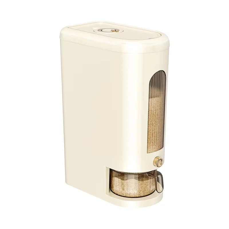 

Home Rice Bucket - Insect-proof and Moisture-proof Sealed Container - Food-grade Storage Bin for Rice