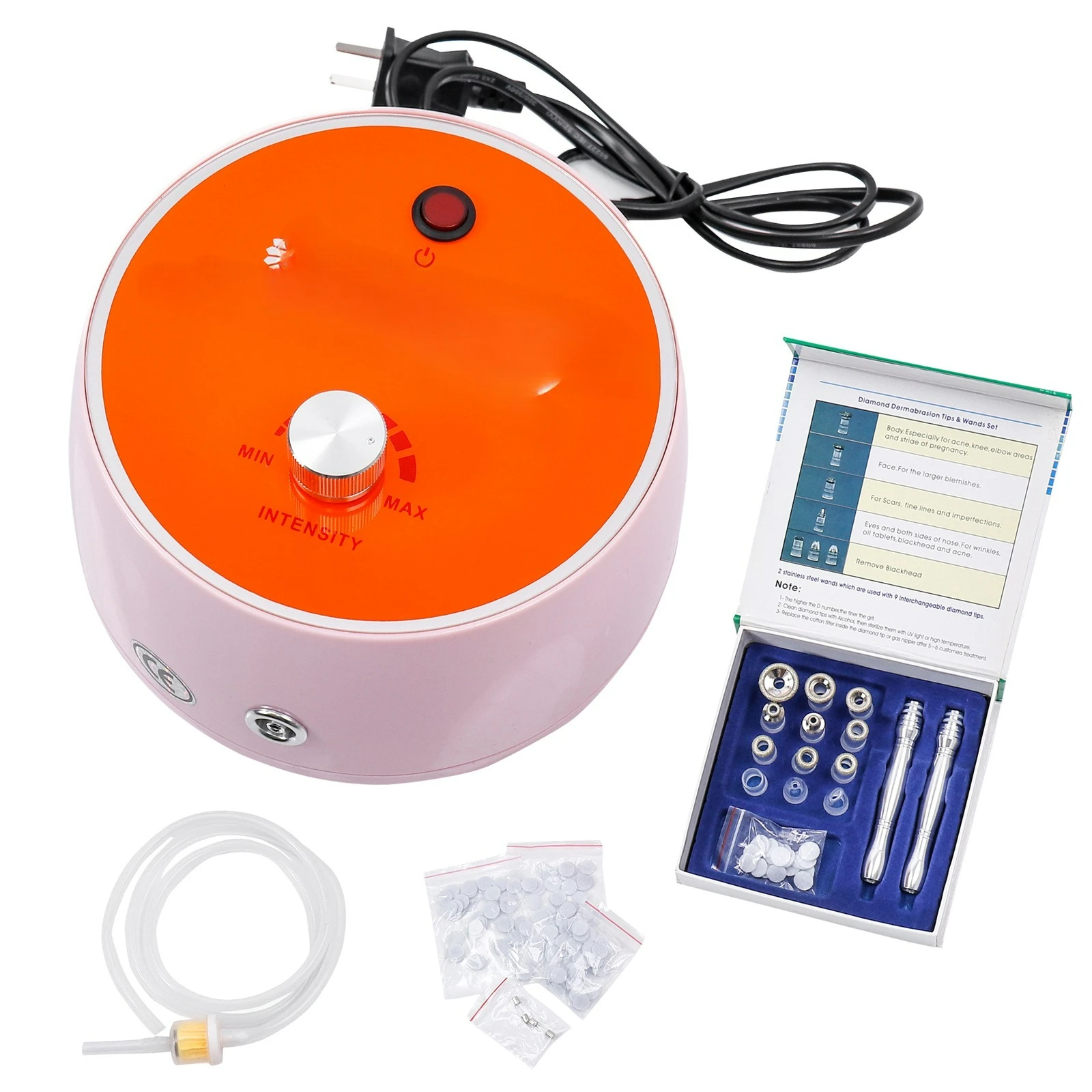 

Customizable 2-in-1 Diamond Micro-engraving Dermabrader