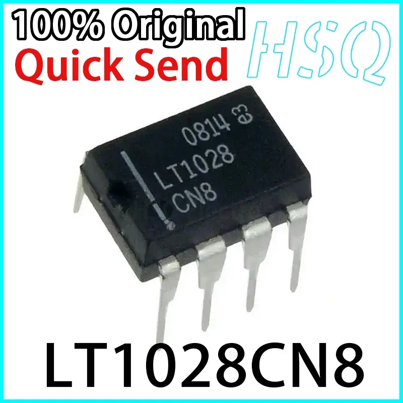 2PCS New Original LT1028CN8 LT1028 DIP8 Low-noise High-speed High-end Single Operation Amplifier Chip in Stock