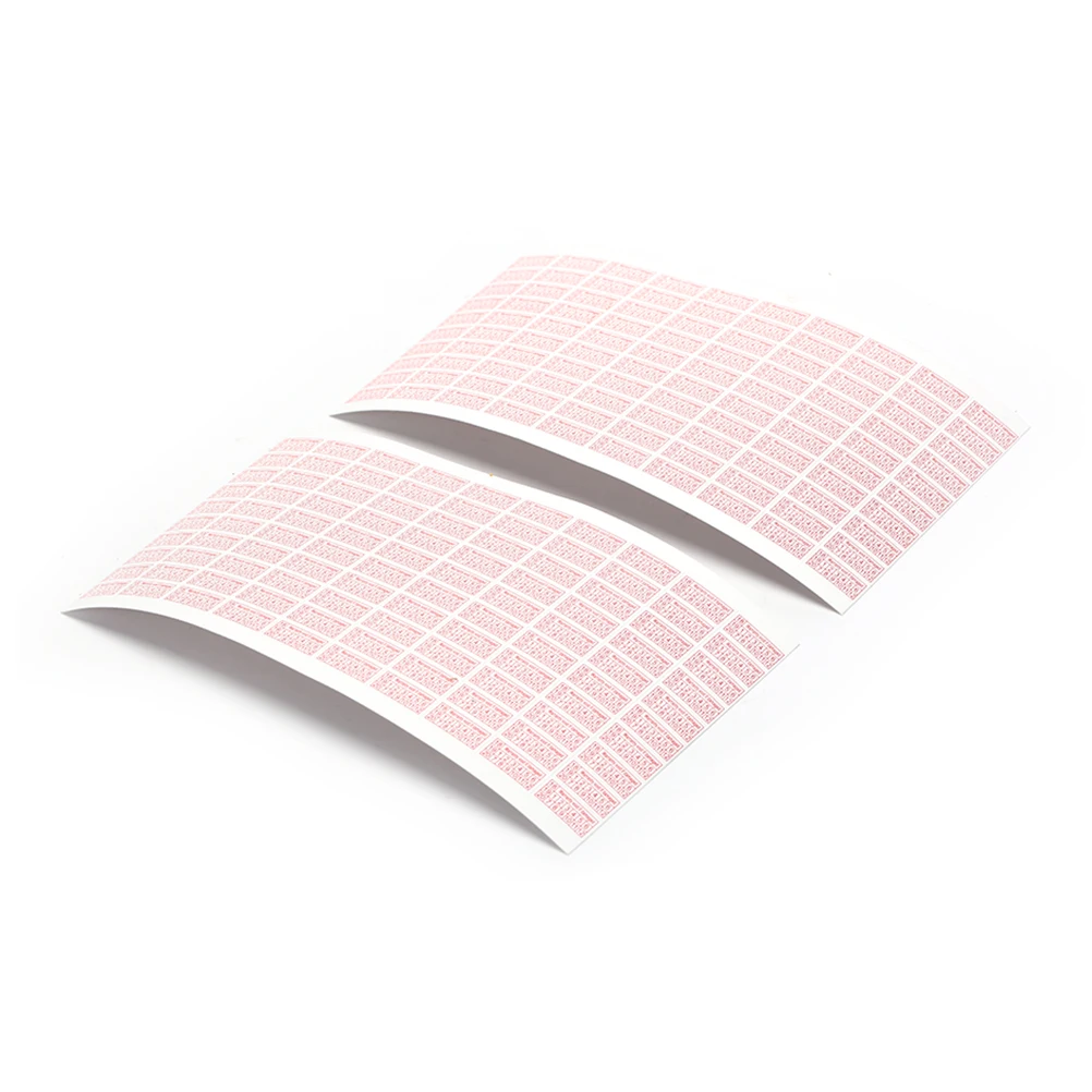 Venda quente 200 peças de garantia nula se removido adesivo ano cor vermelha formato retângulo etiqueta frágil adesivos