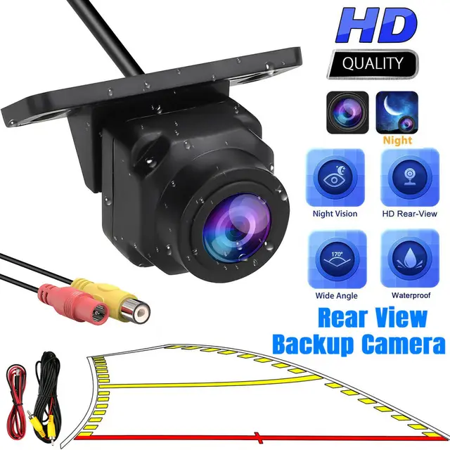 Samochodowa kamera cofania HD z widokiem z tyłu Parking Guideline Night Vision Wodoodporna
