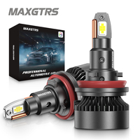 130W V3F Series H7 H11 H1 H4 Led Headlight Bulb 6000K LED HB3 HB4 White Copper Tube Led Light Kit for Car 12V 2PCS