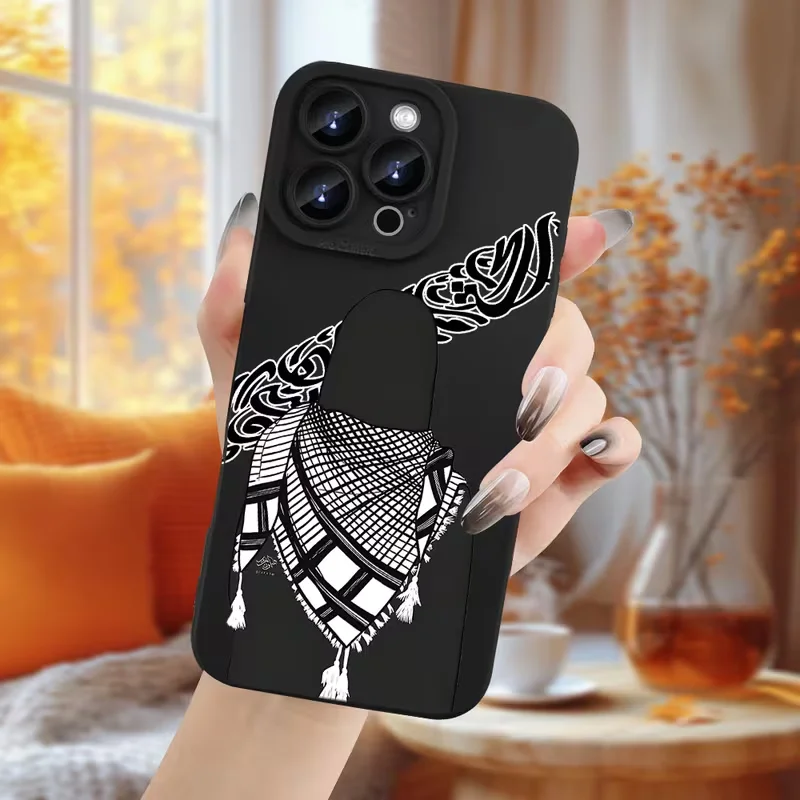 Phone Case For Samsung Galaxy S26 S25 S24 S23 S22 Note20 Edge FE Plus Ultra 5G Soft Silicone Back Cover Trendy Creative Arabic