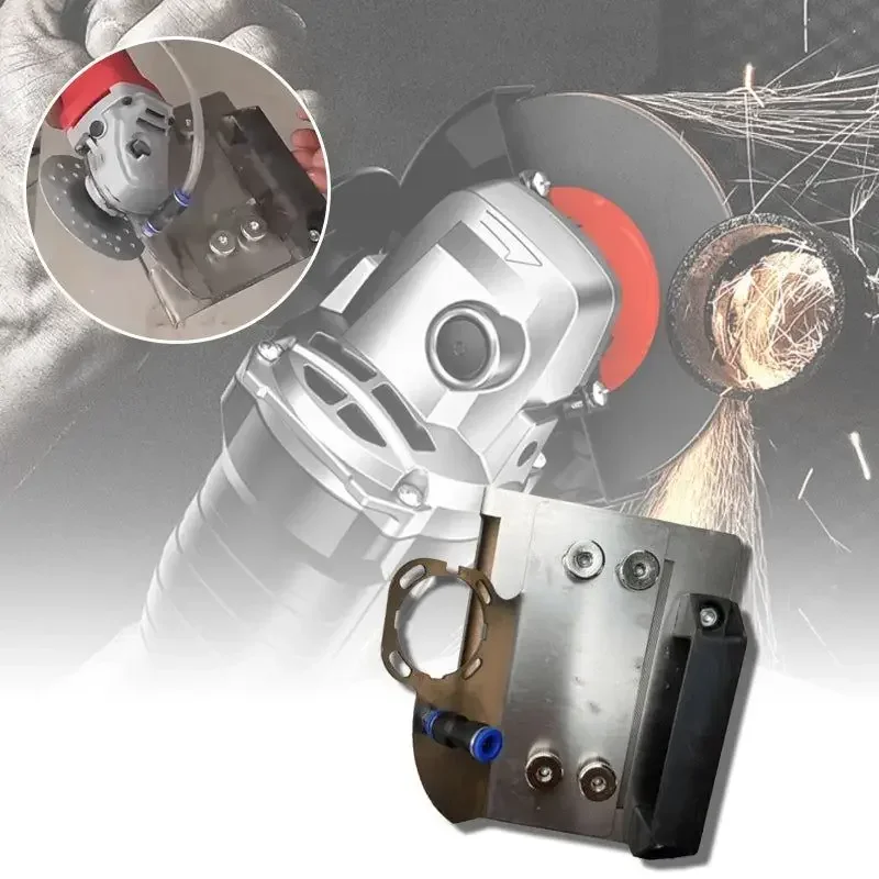 

Angle Grinder Stand for Tile 45° Chamfer Cutting Manual Angle Grinder Converter Metal Tiling 45 Degree Angle Cutting Tool