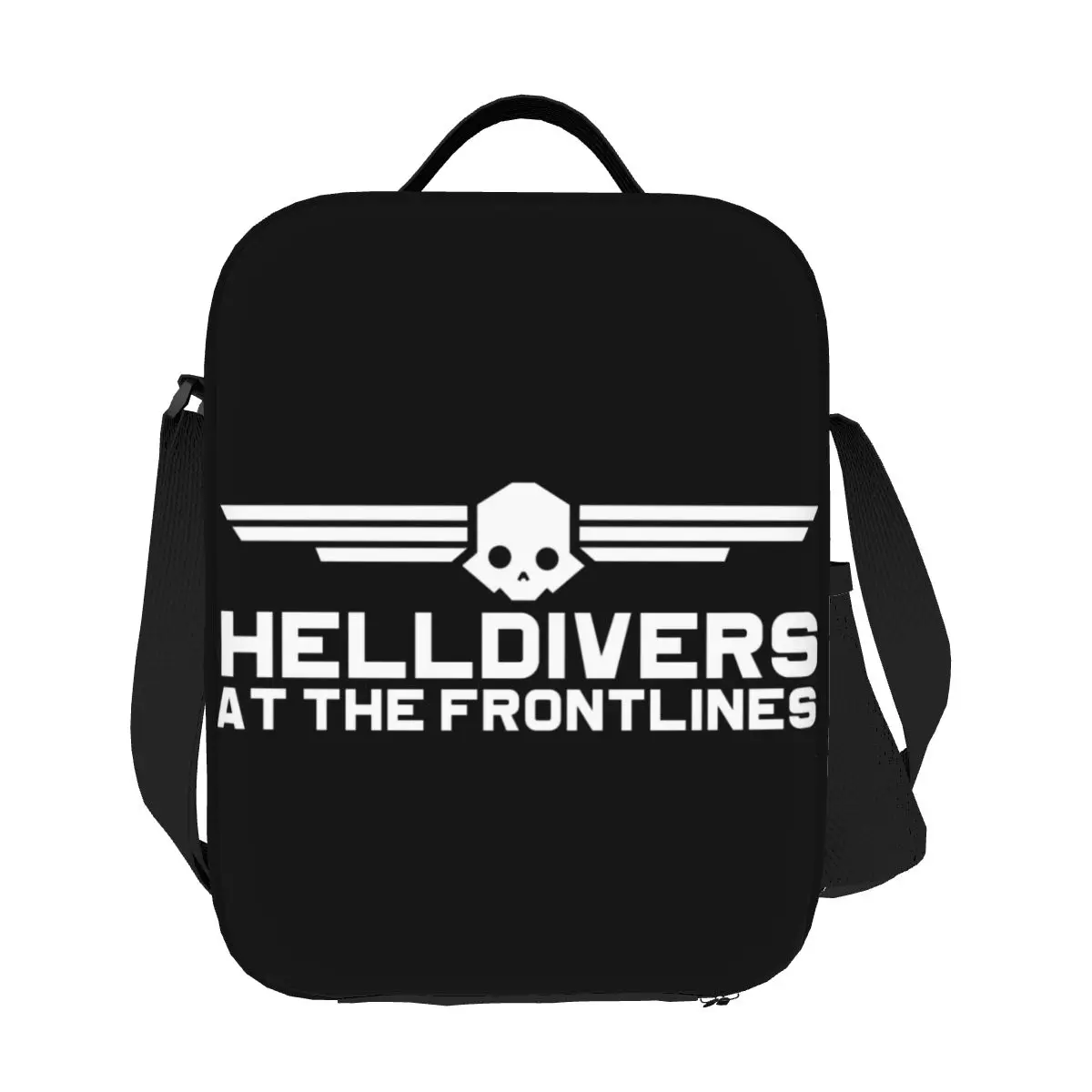 

Пользовательские игры для стрельбы Helldiverss многоразовый ланч-бокс женский водонепроницаемый холодильник термоизолированная сумка для обеда офисная работа