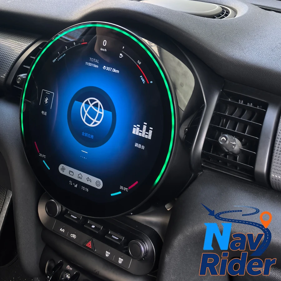 

Для BMW Mini One F55 Cooper F56 Clubman F54 2014-2020 навигация GPS мультимедийный плеер Carplay стерео авторадио 11,8 дюйма Android
