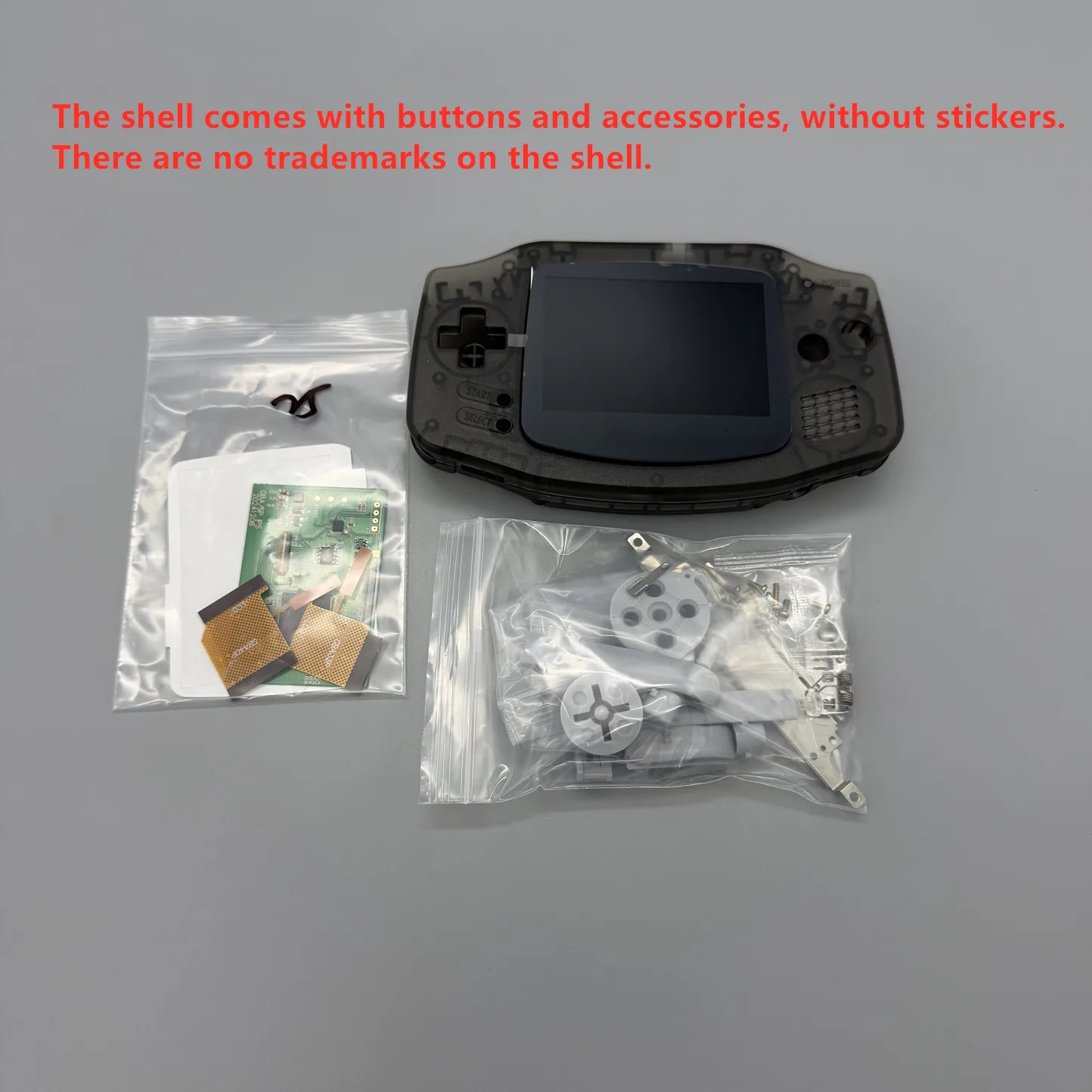 2025年モデル 3.0インチ ラミネート加工 GBA IPS液晶 特殊シェル付き