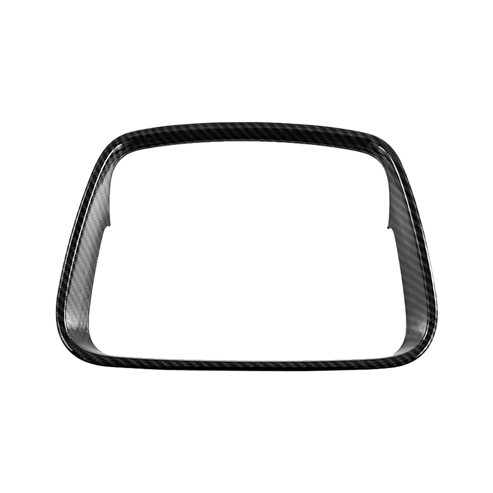 For BMW Mini Clubman (F54) 2016-2022 Carbon Fiber Car Dashboard Air Condition Switch Frame Cover Trim Sticker