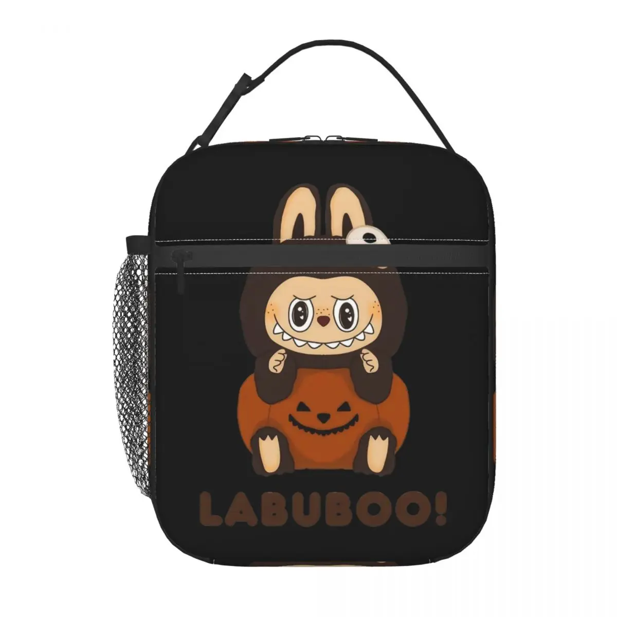 Labubu Pop Mart Popmart Dolls Thermal Insulated Lunch Bag for Portable Food Bag Container Men Women Thermal Cooler Lunch Boxes