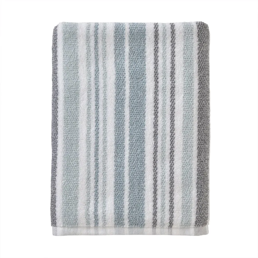 Farmhouse Stripe Bath Towel Multi