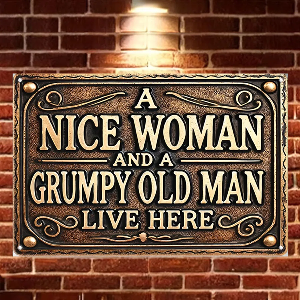 Vintage Style Metal Sign 