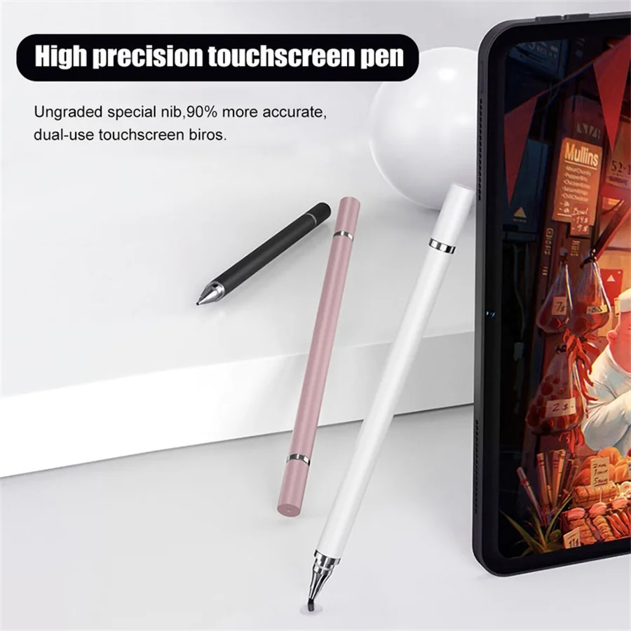 2 in 1 Stift Stift für Handy Tablet kapazitiven Touch Bleistift für iPhone Samsung Universal Android Telefon Zeichnung Bildschirm Bleistift