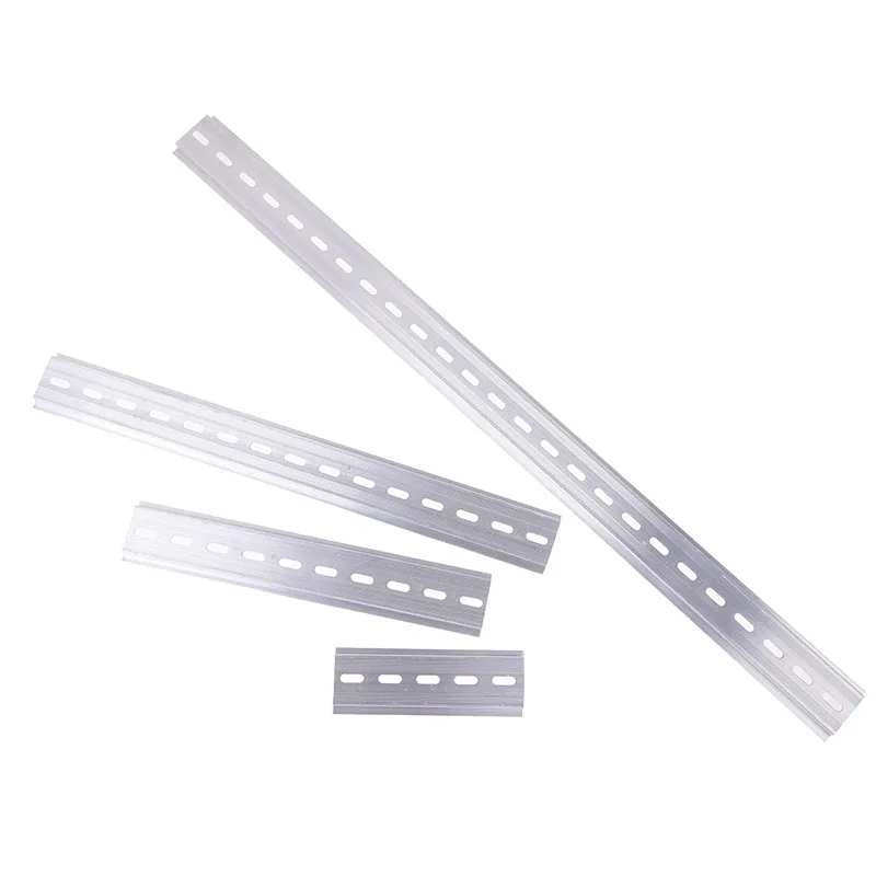GEYA kılavuz rayı alüminyum evrensel tipi 35mm oluklu DIN ray uzun 10cm 15cm 20cm 30cm kalınlığı 1mm