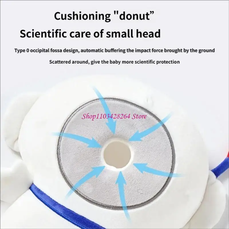 

Anti Fall Infant Head Protections Cushion Pillow With Soft Memory Foam Padding