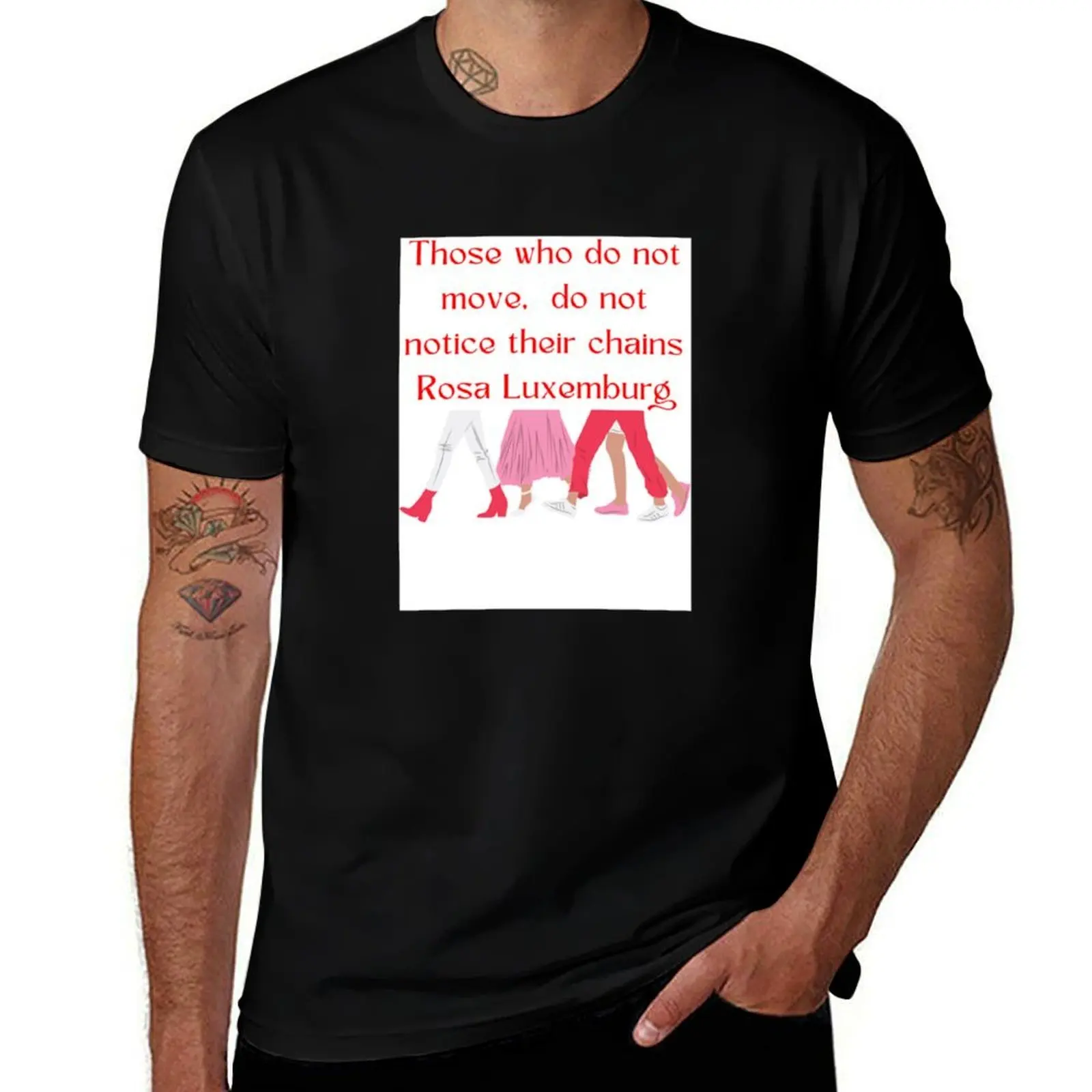 

frau 8. mrz rosa luxemburg T-Shirt t shirt custom print man t shirt heavy cotton t shirts for man graphic funny T-Shirt