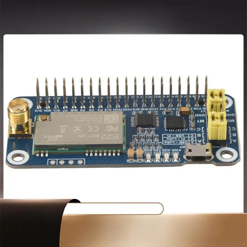 

Waveshare SX1262 Lora HAT For Raspberry Pi Covers 915Mhz Frequency Band With Spread Spectrum Modulation-N35R