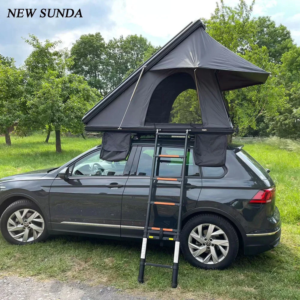 Multi-Season Use Suitable for All Seasons Aluminum Triangle Rooftop Tent