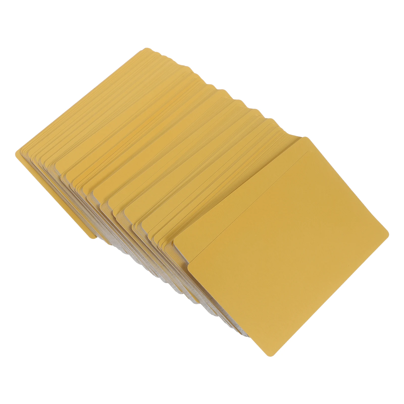 

200Pcs Blank Aluminum Business Cards Laser Engraving Metal Sheets Thin Portable for DIY Engraved Name Plates Metal Nameplate