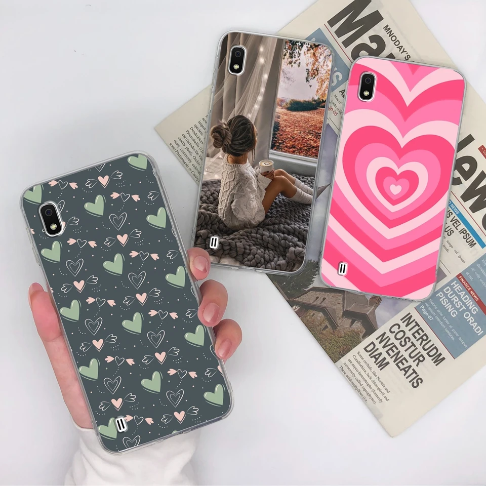 Per Samsung A10 A10E A10S Custodia Cute Cat Trasparente In Silicone Antivegetativa Antiurto Per Samsung Galaxy A10 A10e A10s Coque Funda