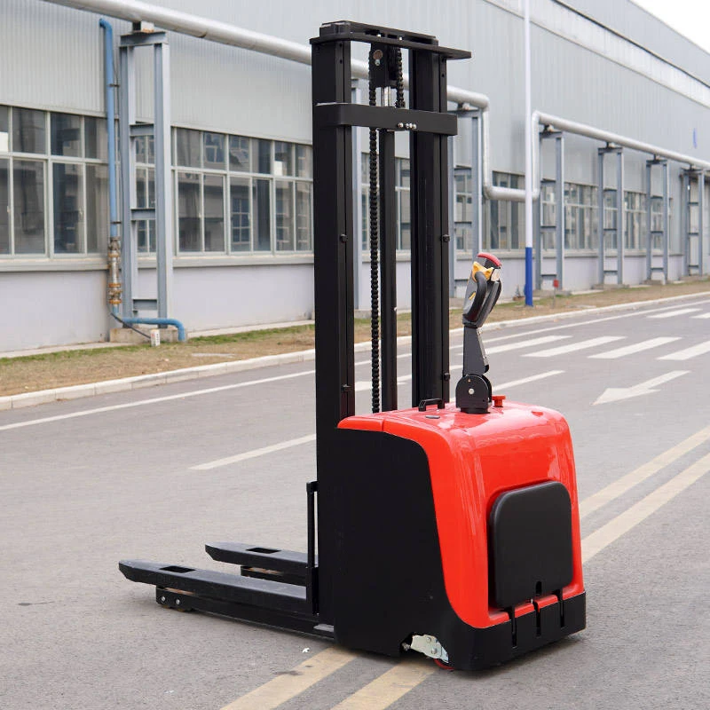 Hydraulic Manual Stacker Truck 1.5 Ton Pallet Stacker for Factory Cargo Stacking