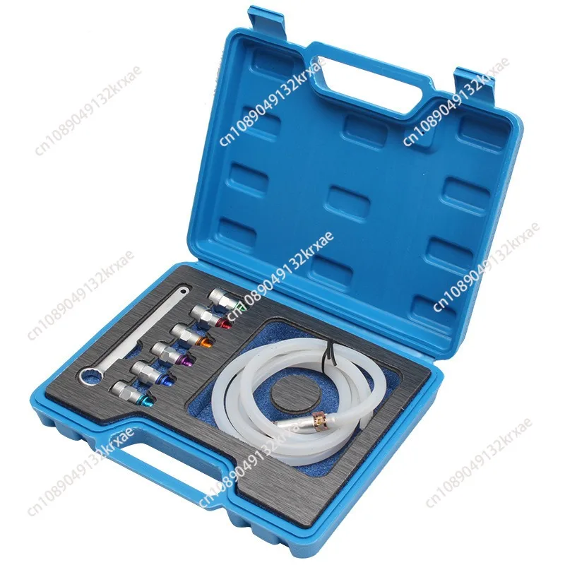 7‑12mm Brake Bleeder Wrenches Bleed Extractor Socket & Check Valve Manual Brake Oil Bleed Hose and Drain Plug Wrench