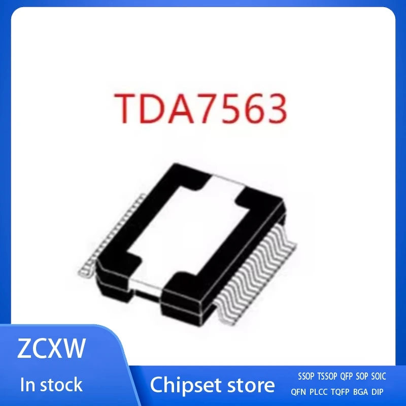 

5PCS/LOT NEW TDA7563 7563 TDA7563BDD 7563B DD HSSOP36