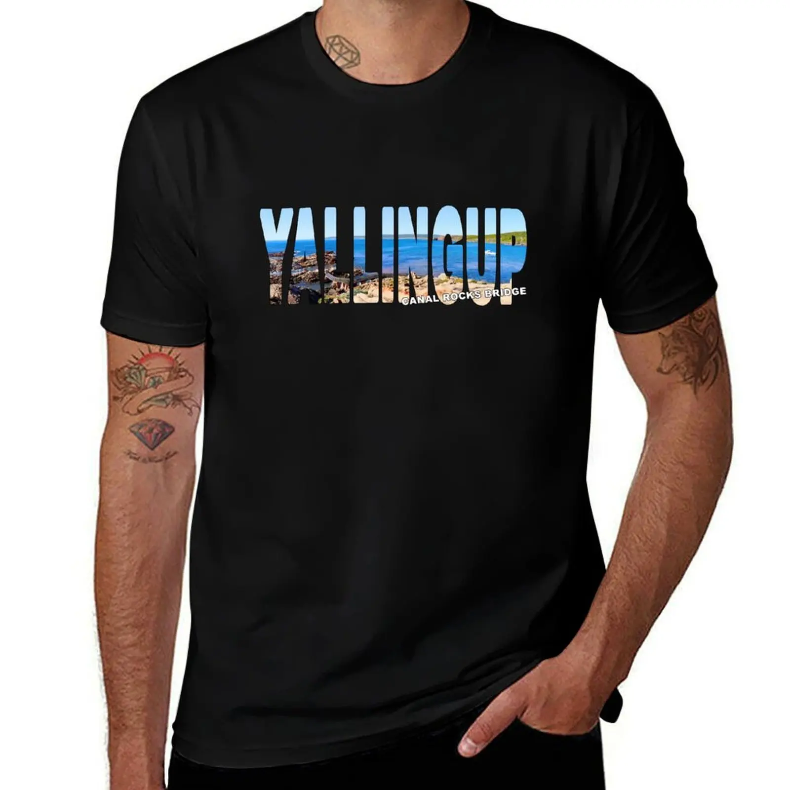 

YALLINGUP Canal Rocks Bridge - Margaret River WA T-Shirt t shirt for man T-Shirt