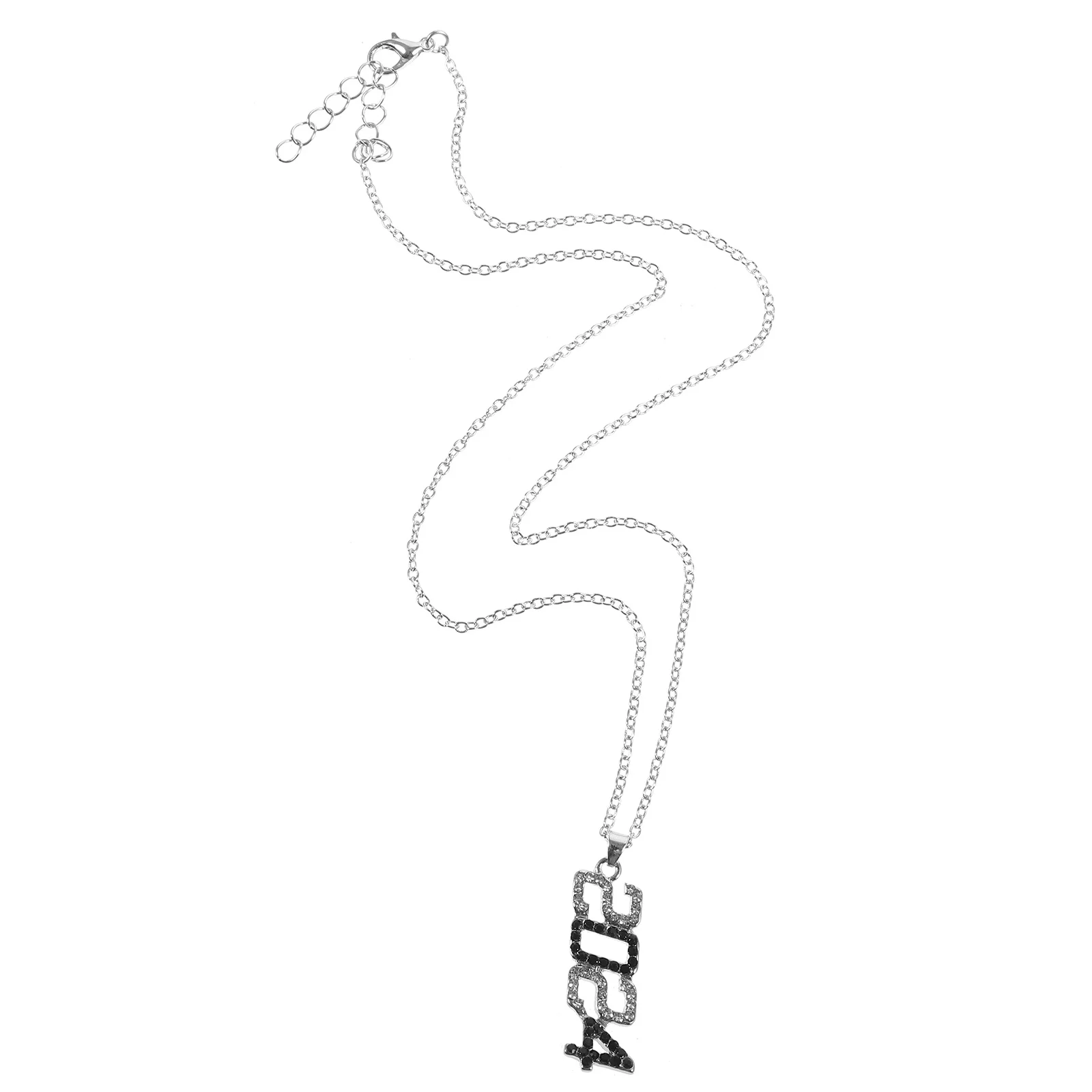 الإبداعية قلادة قلادة 2024 السنة الجديدة حجر الراين سبائك الزنك تصميم فريد أنيق بيان النساء الفتيات لذيذ الحد الأدنى