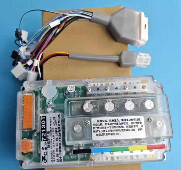 

Parts are suitable for electric motorcycle electric vehicle universal 72130T full-function self-learning controller sine wave