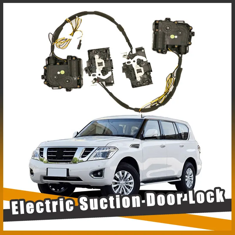 

Smart Auto Car Electric Suction Door Lock for Nissan Patrol 2016+ Automatic Soft Close Super Silence Self-priming Door