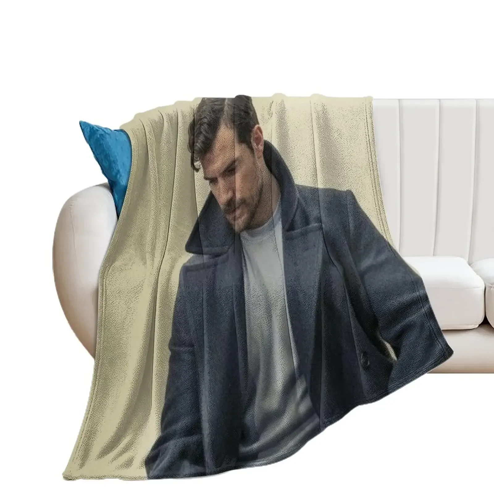 

henry cavill Throw Blanket Shaggy Baby Luxury Throw Thermal Blankets