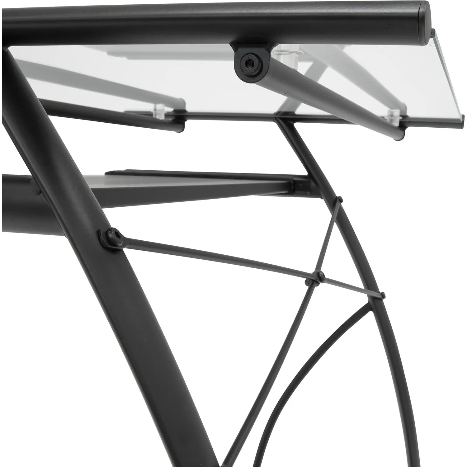 Designs L-Shaped Computer Home Office Desks and Laptop Cart