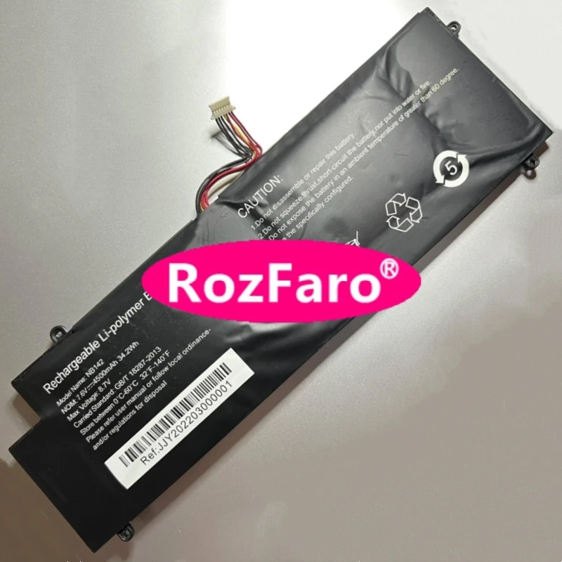RozFaro NB142 7.6V 38Wh 5000mAh Laptop Substitute Battery For PASOUL NC14J 14インチワイド Notebook