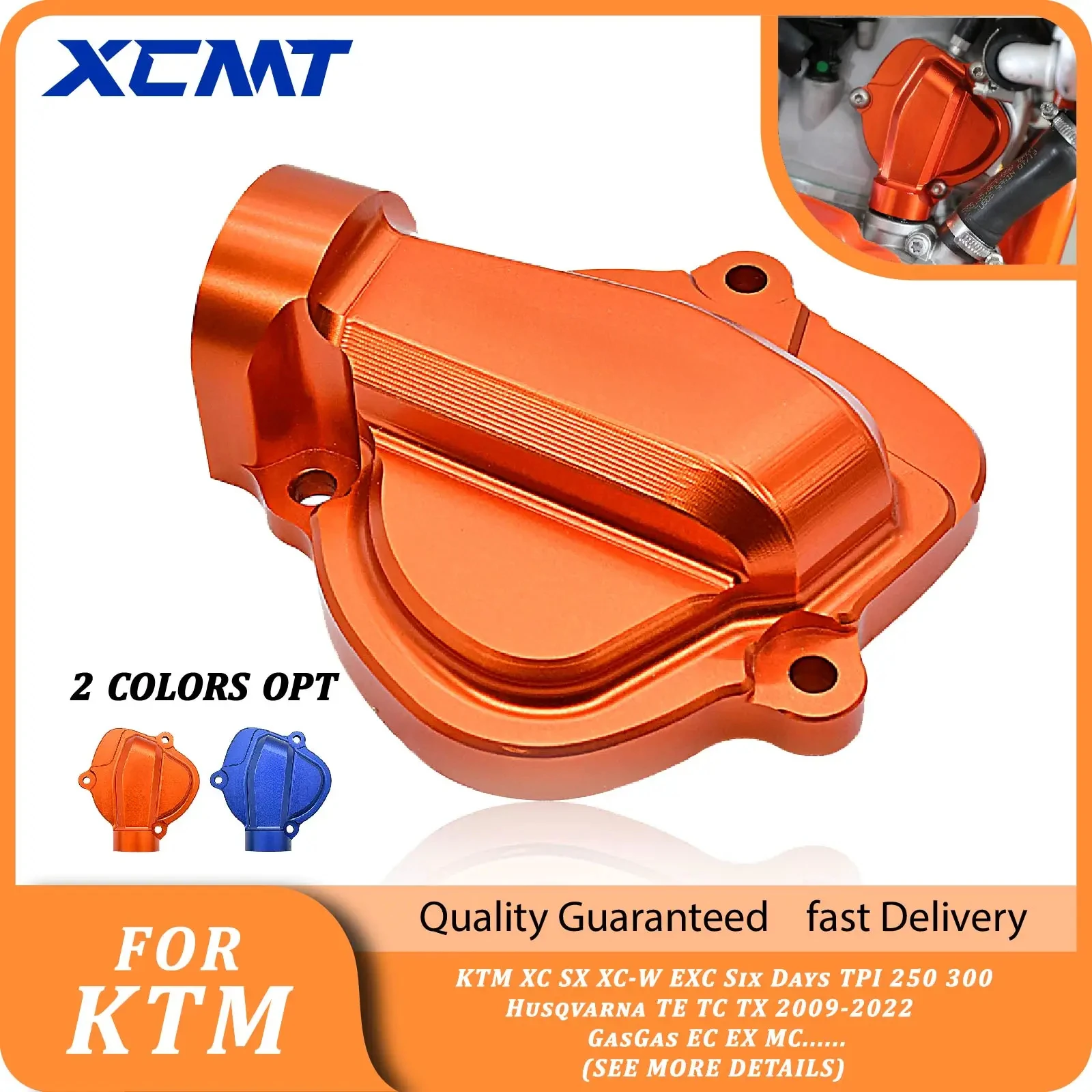 Motorcycle CNC Exhaust Control Cover For KTM XC SX XC-W EXC Six Days TPI 250 300 GasGas EC EX MC Husqvarna TE TC TX 2009-2022