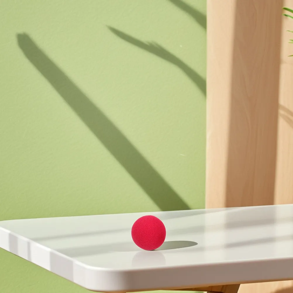 

Набор из 12 миниатюрных красных губчатых носов клоуна, универсальные, подходят для всех типов лиц, для косплея клоунов, цирковых тематических украшений, сувениров для вечеринок