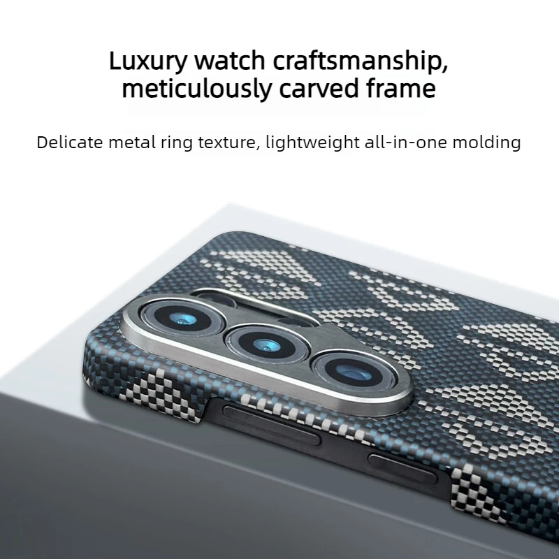 Real Aramid Fiber Case For Samsung Galaxy S26 S26+ S26 Ultra Ultra Light Shockproof Minimalist Matte Phone Cover 600D Weave