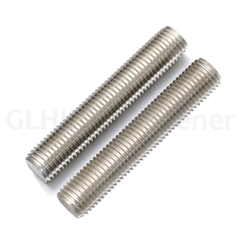 M2 M2.5 M3 ~ M20 304 สแตนเลสสตีลเกลียว Bolt ความยาว 16-500 มม.เมตริกด้ายสกรู Bolt สตั๊ด